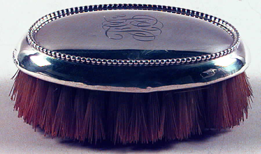 Sterling Hollowware Clothes Brush by Gorham Silver-1