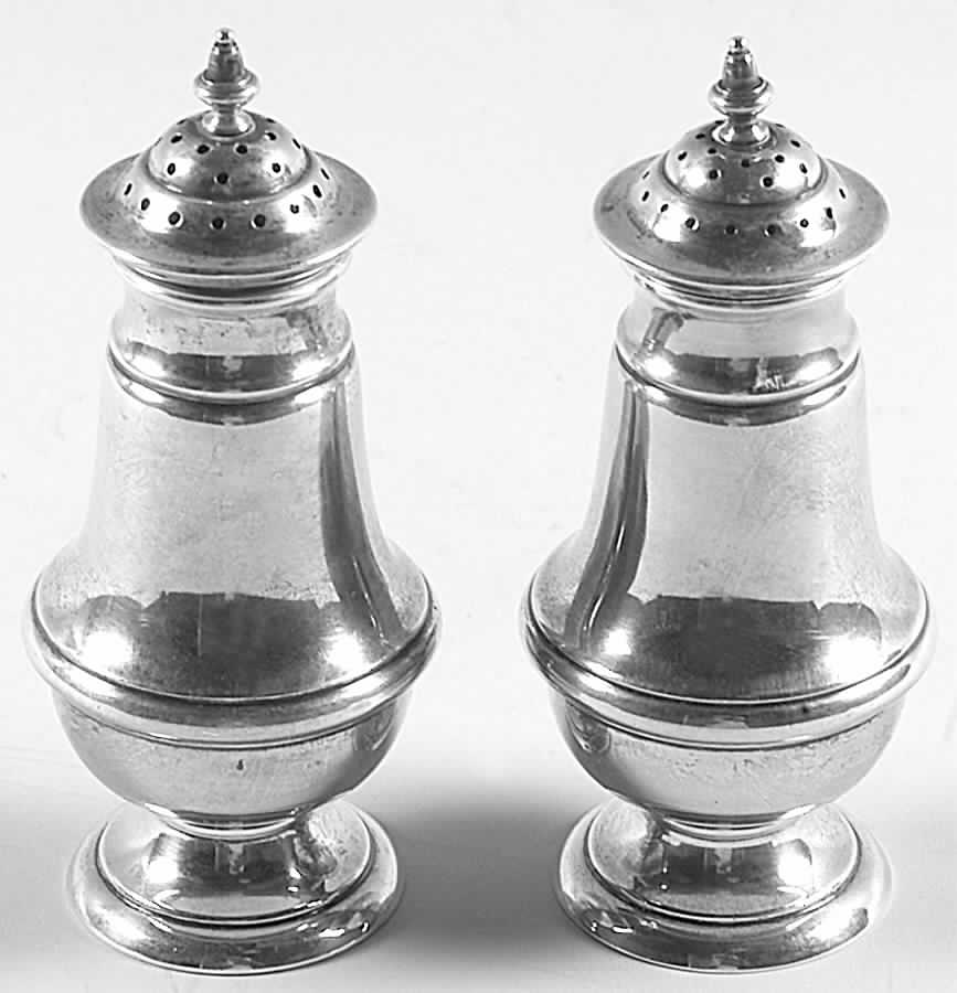 Sterling Hollowware Salt and Pepper Set by Gorham Silver-1