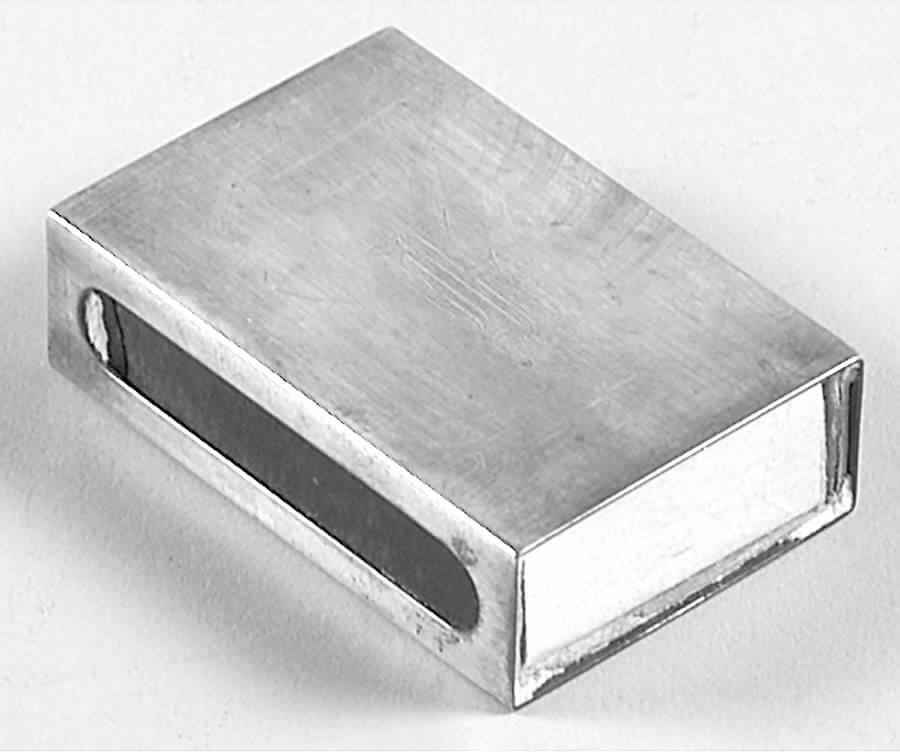 Sterling Hollowware Match Box Case by Gorham Silver-1