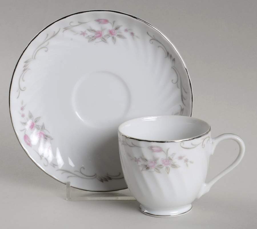 GST1 Footed Demitasse Cup & Saucer Set by Gold Standard-1
