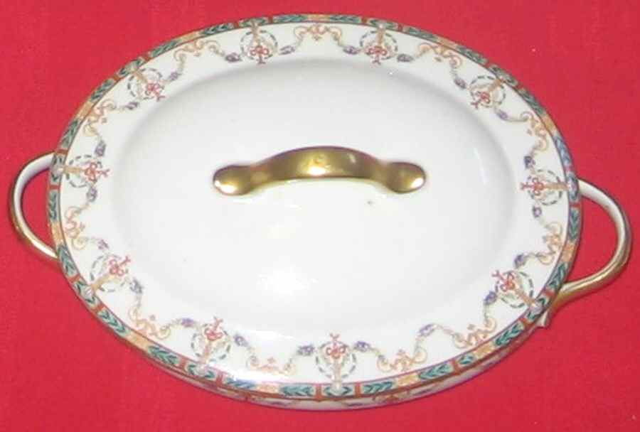GUE102 Oval Covered Vegetable by WM Guerin-1