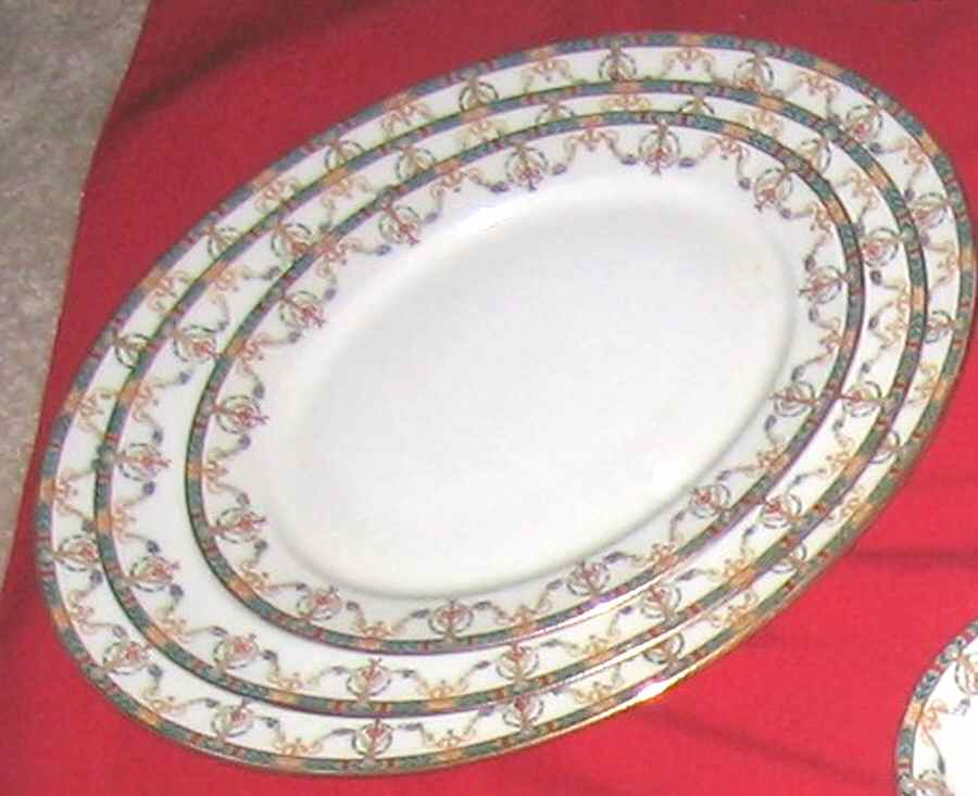 GUE102 13" Oval Serving Platter by WM Guerin-1