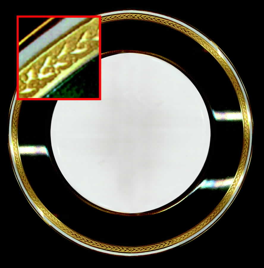 GUE104 Dinner Plate by WM Guerin-1