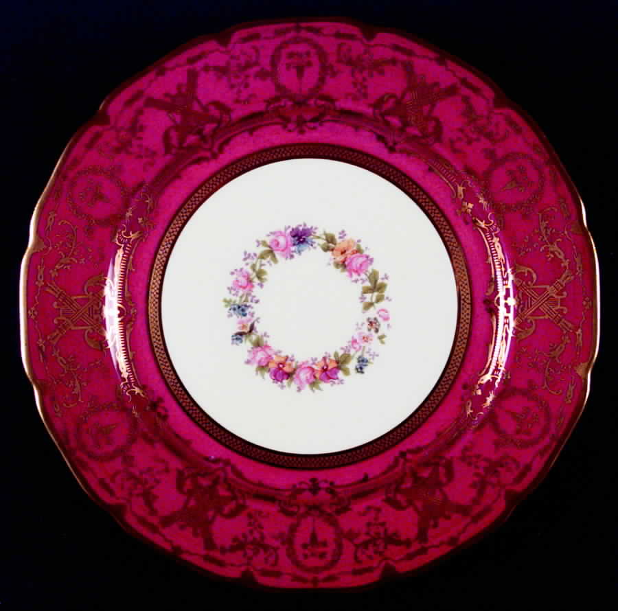 GUE106 Dinner Plate by WM Guerin-1