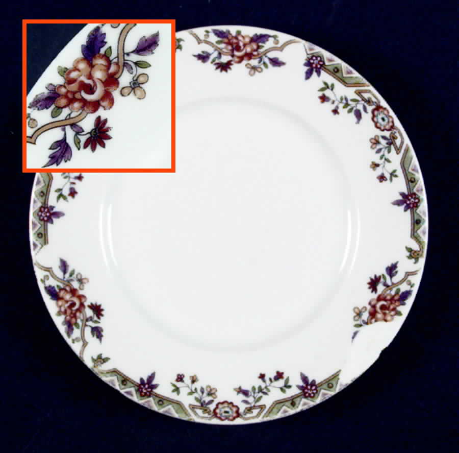 GUE108 Bread & Butter Plate by WM Guerin-1