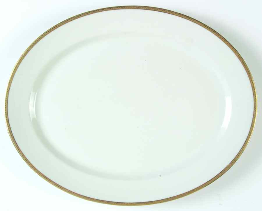 GUE11 16" Oval Serving Platter by WM Guerin-1