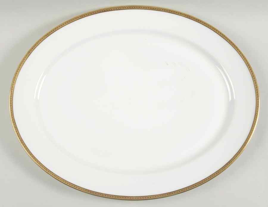 GUE11 15" Oval Serving Platter by WM Guerin-1