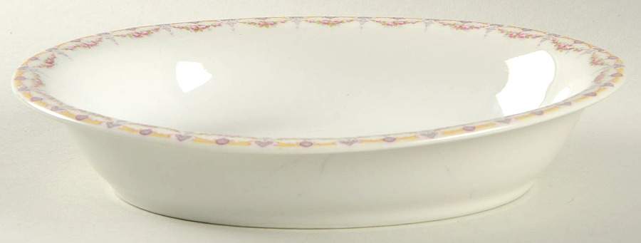 GUE113 8" Oval Vegetable Bowl by WM Guerin-1