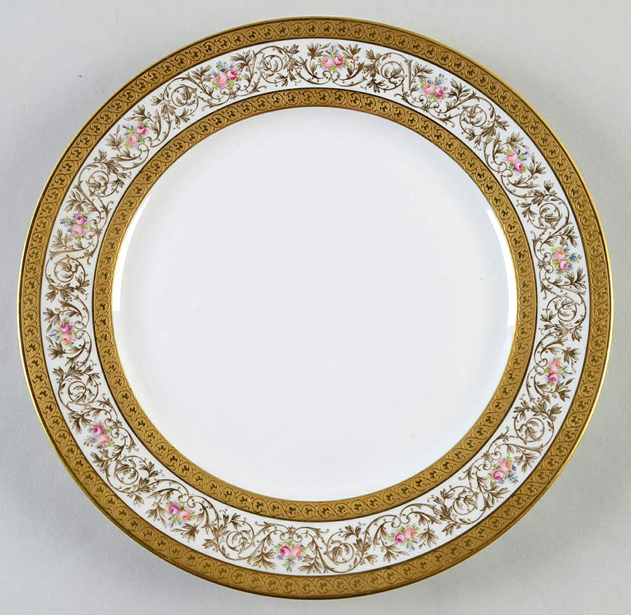 GUE12 Dinner Plate by WM Guerin-1
