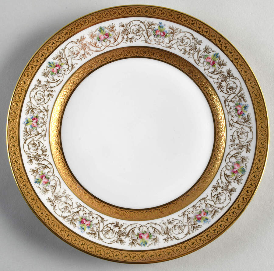GUE12 Luncheon Plate by WM Guerin-1