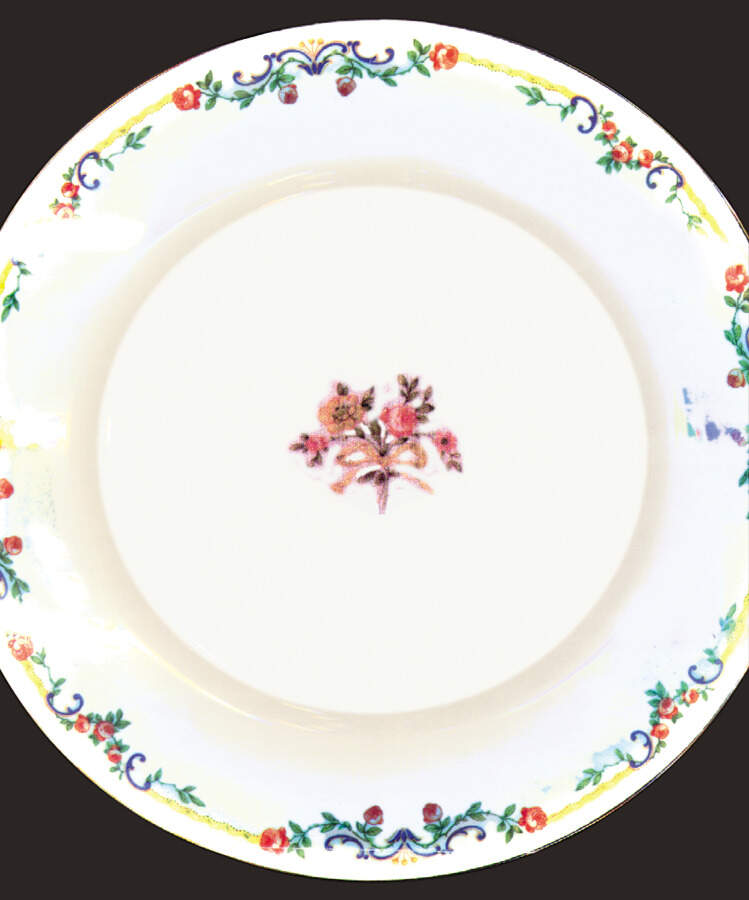 GUE121 Dinner Plate by WM Guerin-1