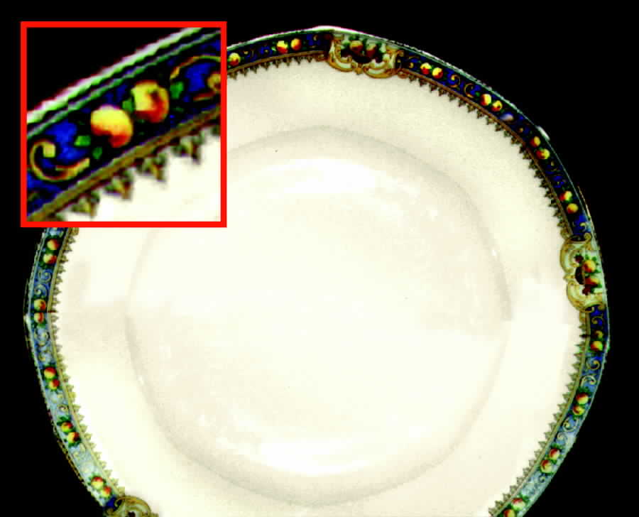 GUE129 Dinner Plate by WM Guerin-1
