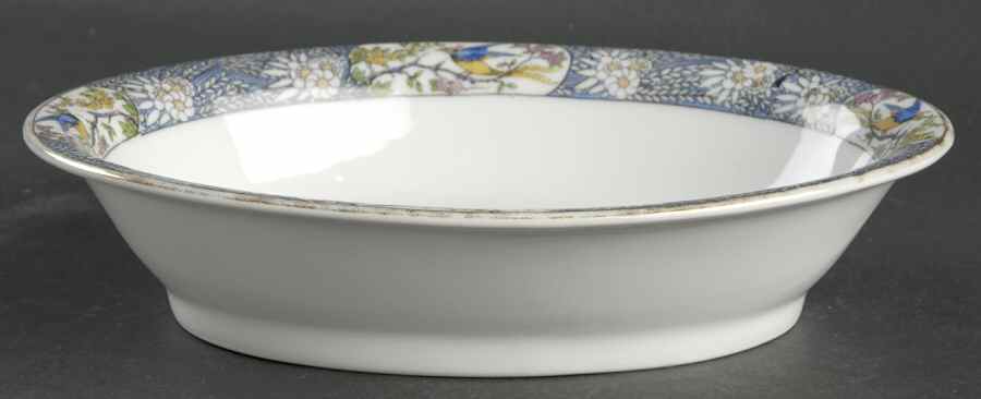 GUE137 8" Oval Vegetable Bowl by WM Guerin-1