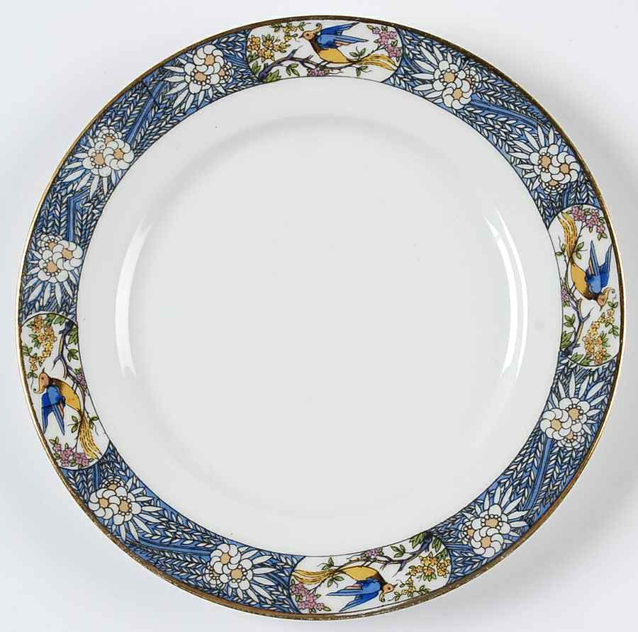 GUE137 Salad Plate by WM Guerin-1
