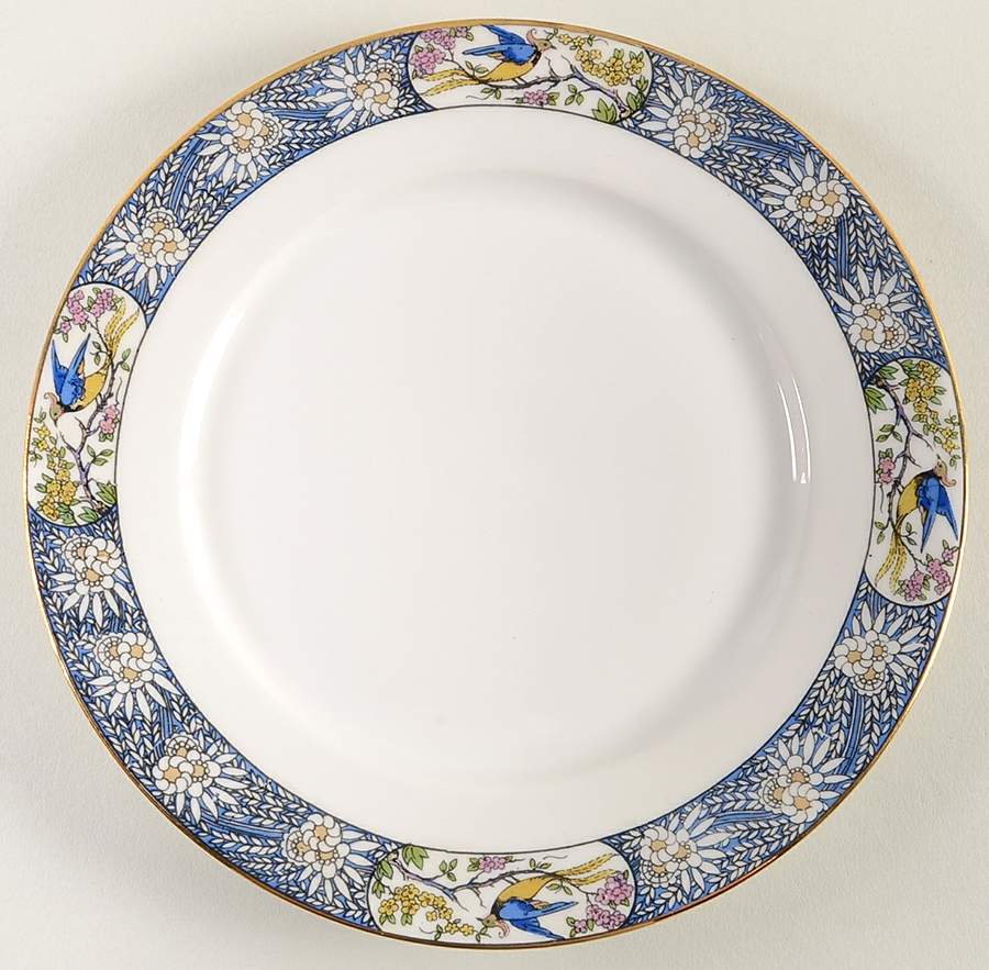 GUE137 Luncheon Plate by WM Guerin-1
