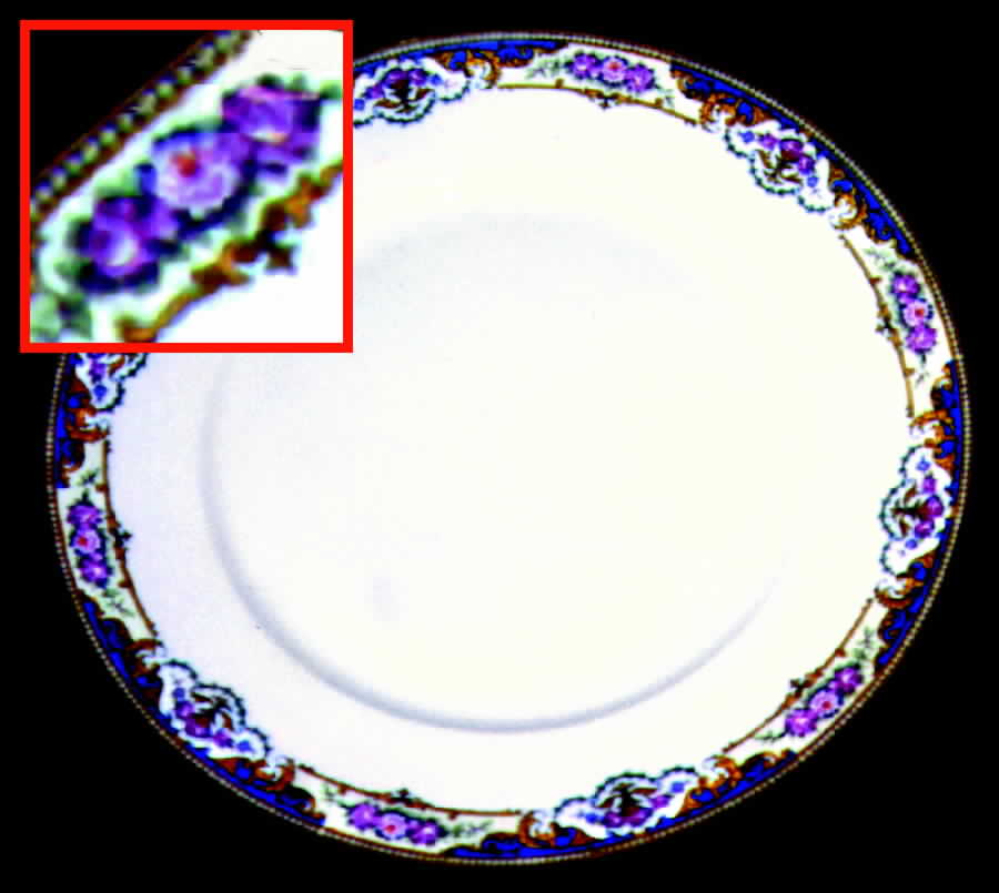GUE140 Dinner Plate by WM Guerin-1