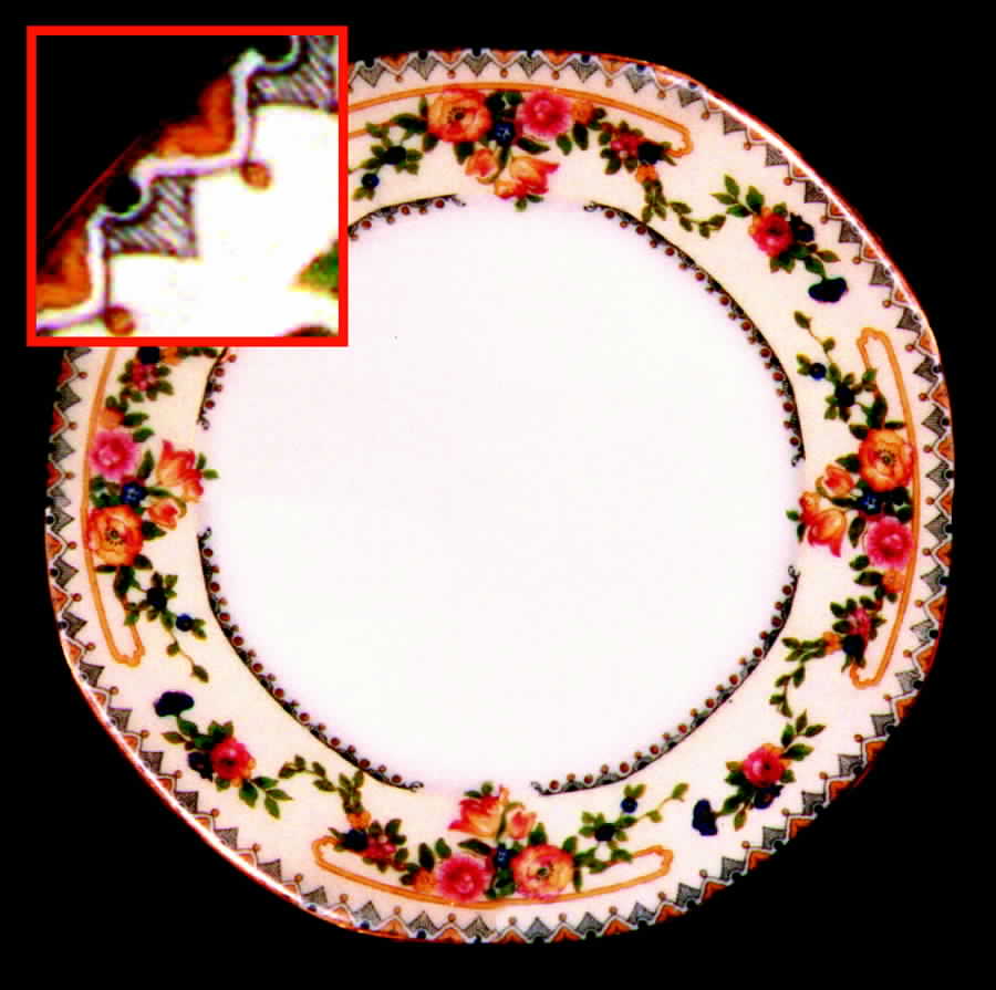 GUE144 Dinner Plate by WM Guerin-1