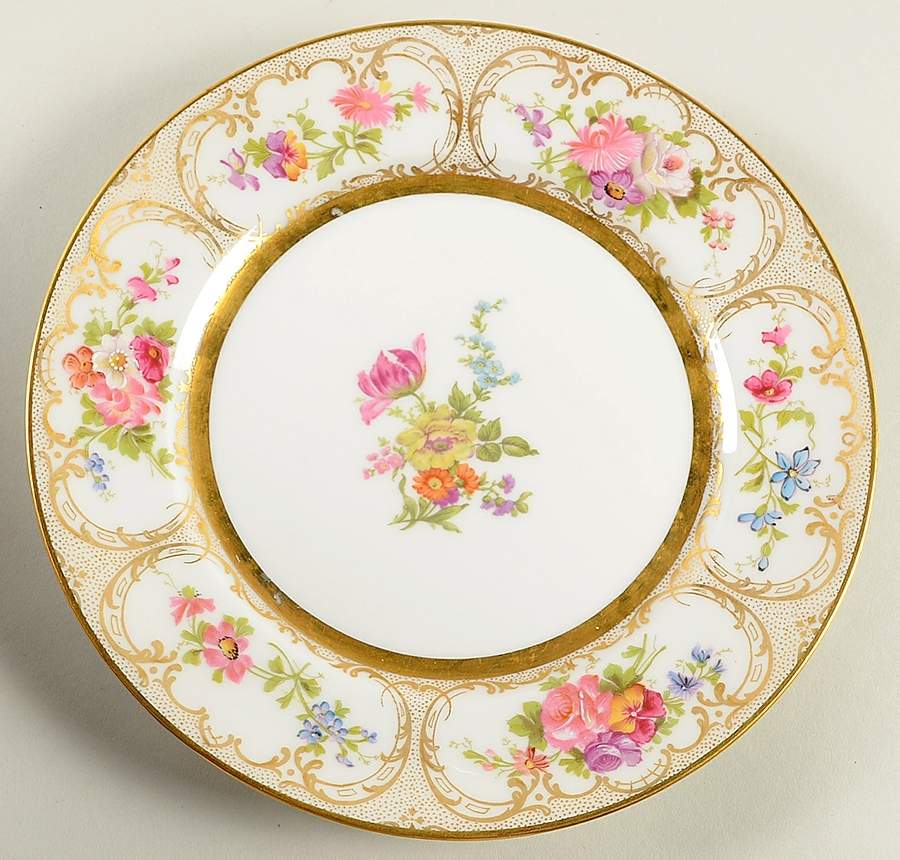 GUE145 Salad Plate by WM Guerin-1