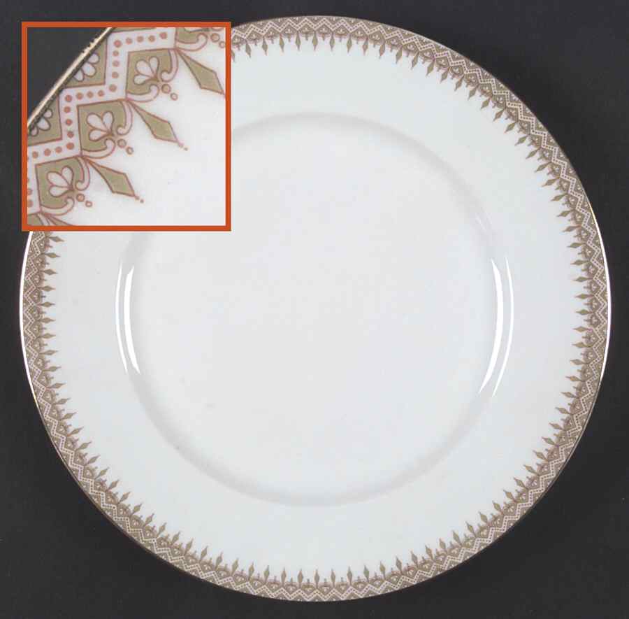 GUE15 Dinner Plate by WM Guerin-1