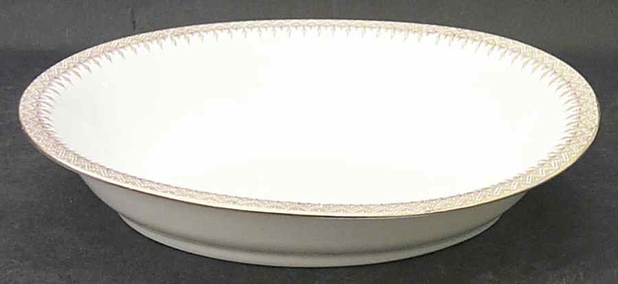 GUE15 9" Oval Vegetable Bowl by WM Guerin-1