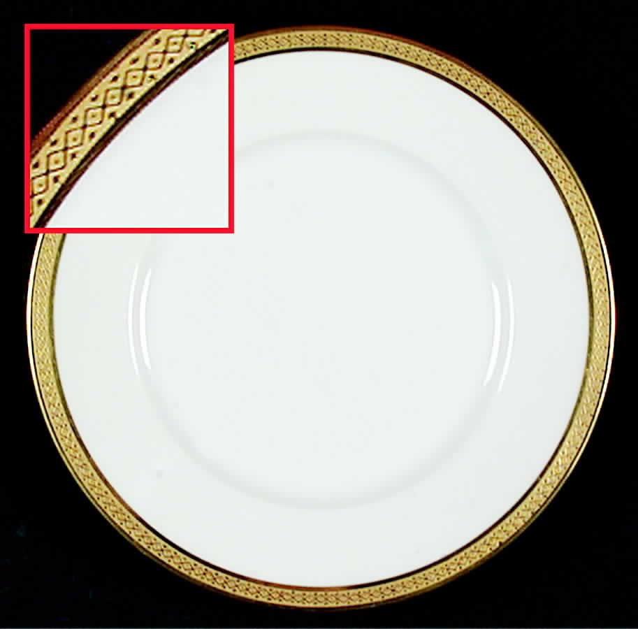 GUE153 Bread & Butter Plate by WM Guerin-1