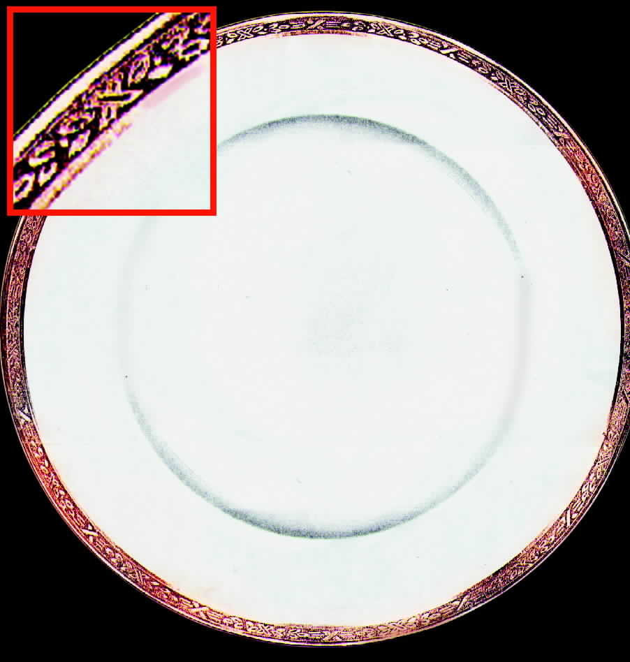 GUE158 Luncheon Plate by WM Guerin-1