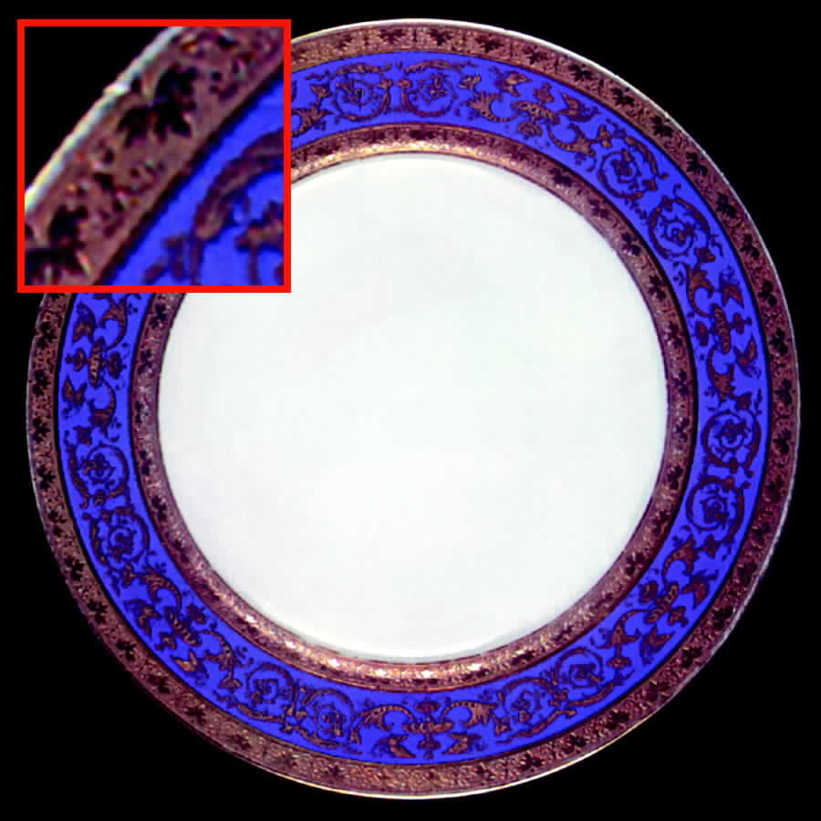 GUE162 Dinner Plate by WM Guerin-1