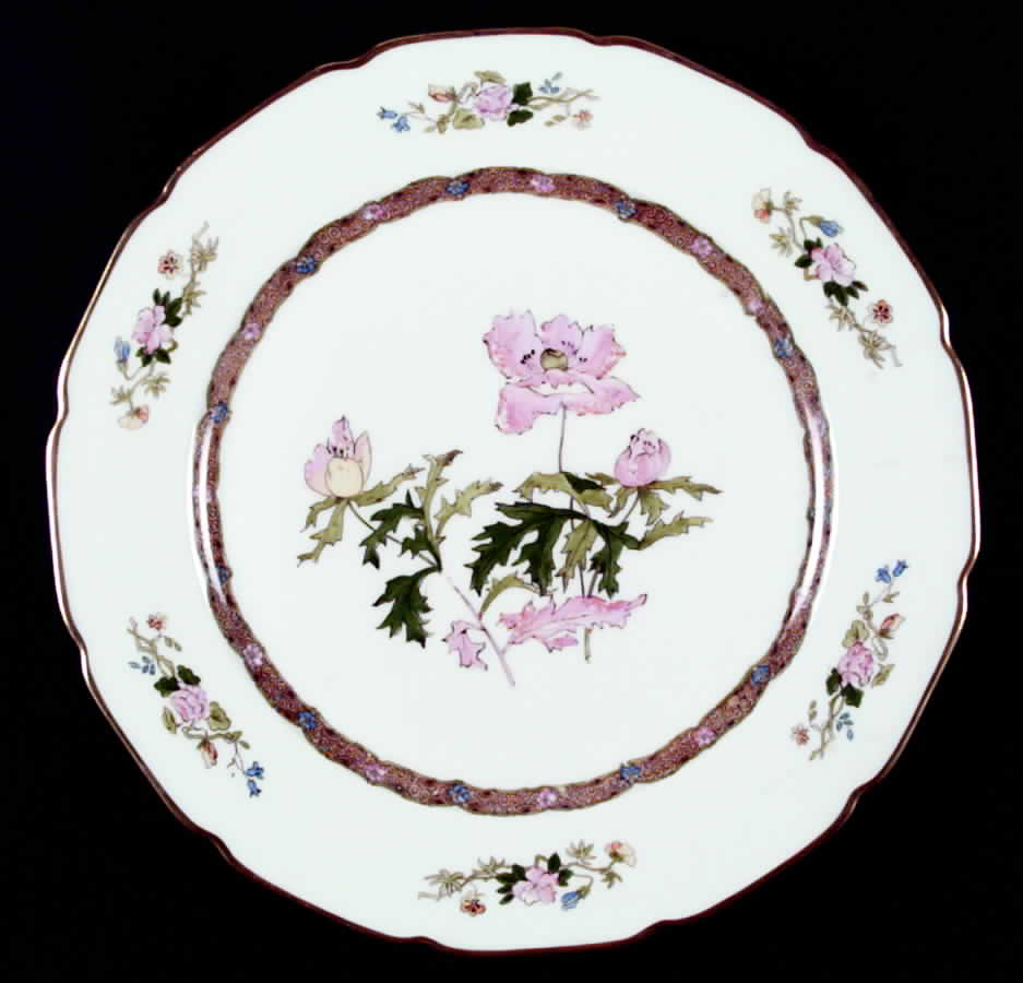 GUE169 Dinner Plate by WM Guerin-1
