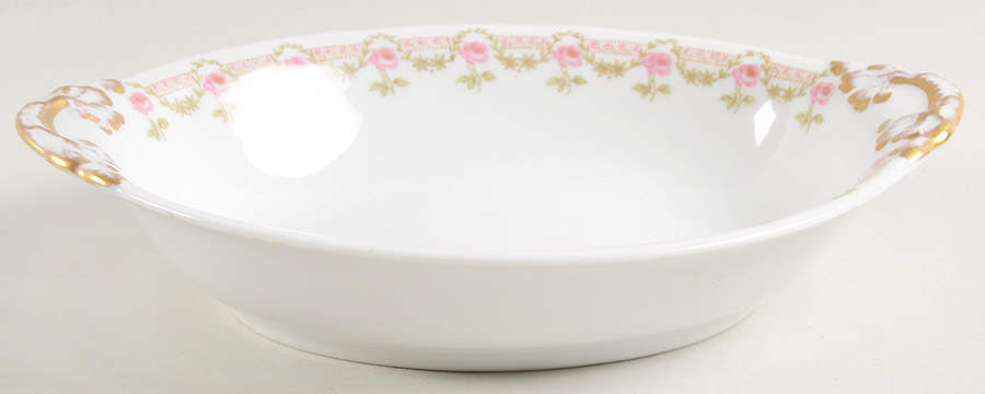 GUE19 9" Oval Vegetable Bowl by WM Guerin-1