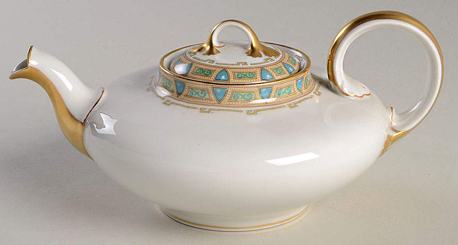 GUE2 Teapot & Lid by WM Guerin-1