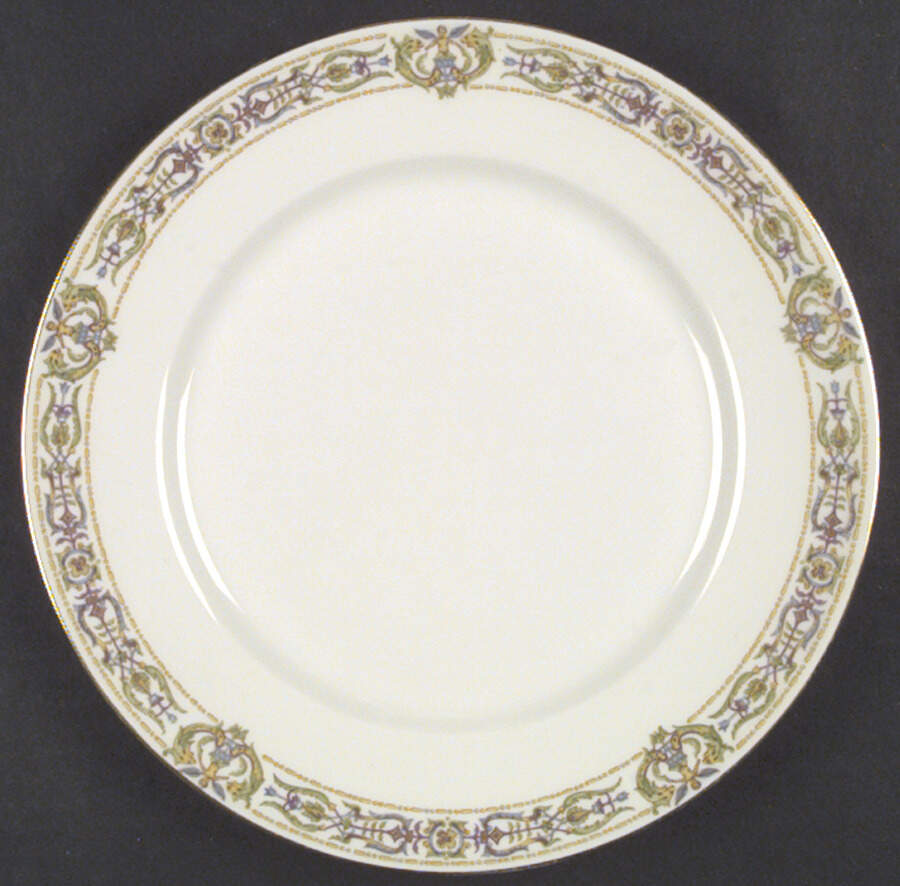 GUE20 Dinner Plate by WM Guerin-1