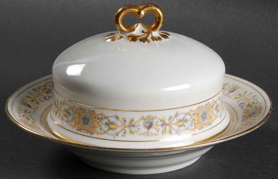 GUE23 Round Covered Butter by WM Guerin-1