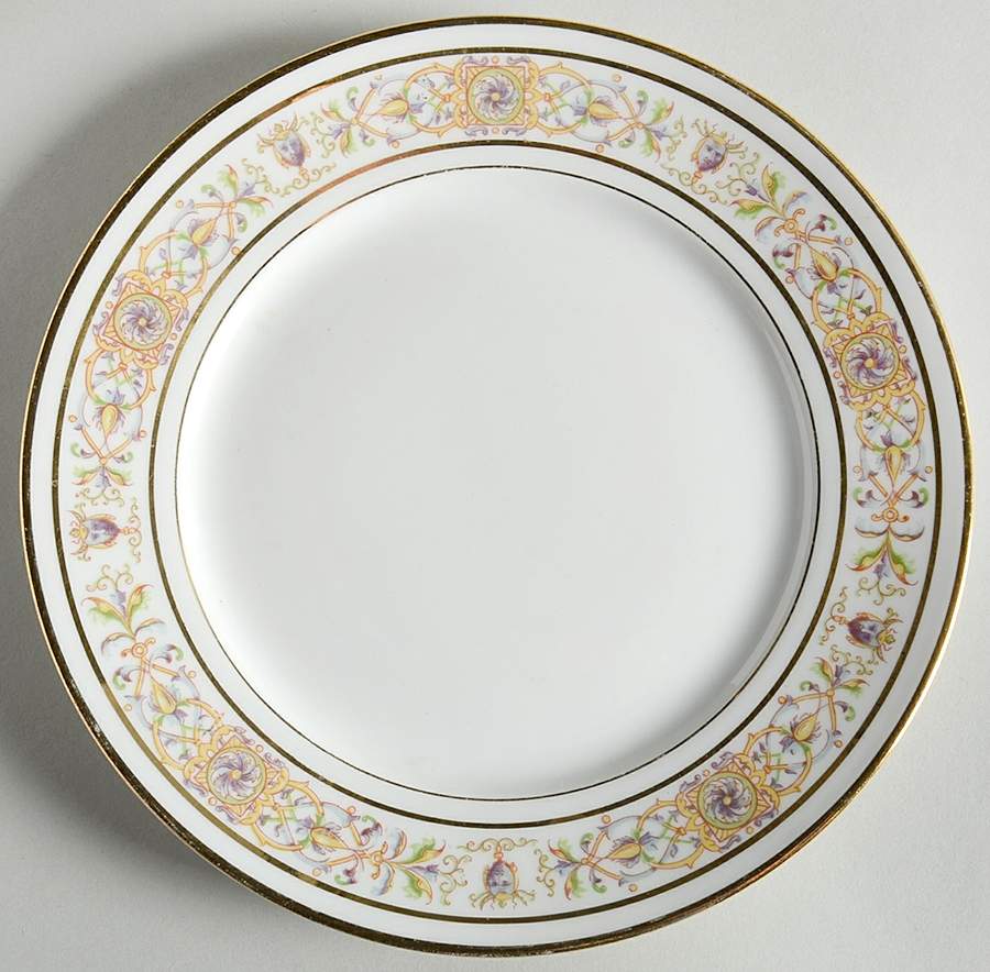 GUE23 Salad Plate by WM Guerin-1