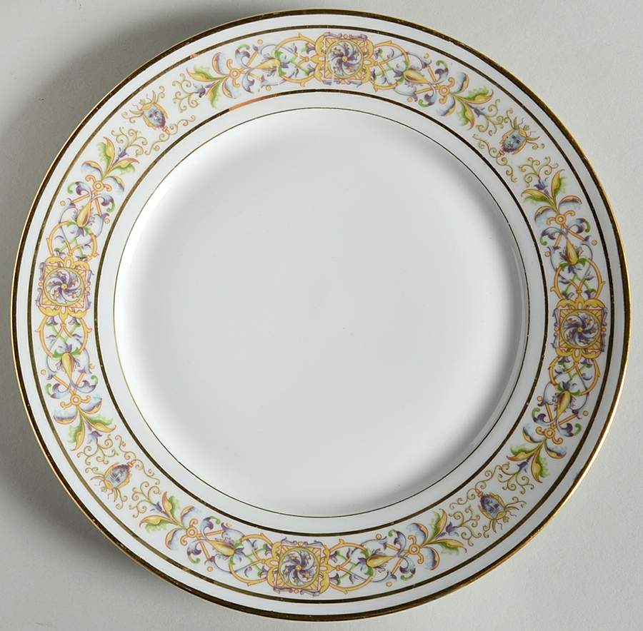 GUE23 Salad Plate by WM Guerin-1