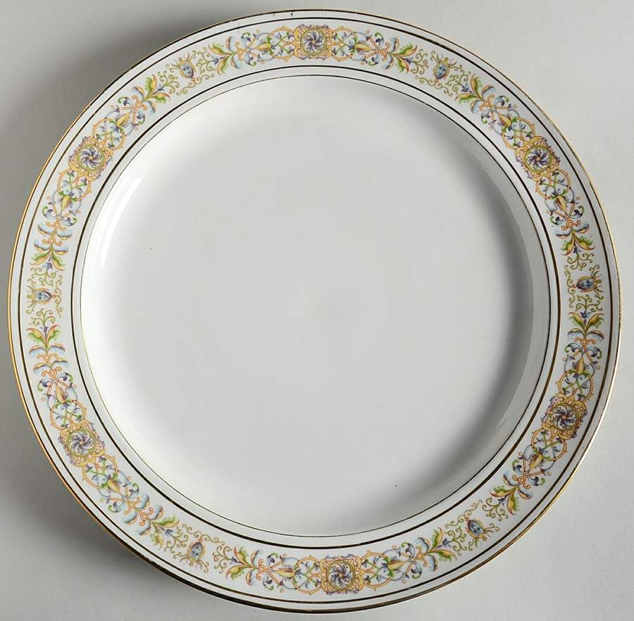 GUE23 12" Chop Plate (Round Platter) by WM Guerin-1