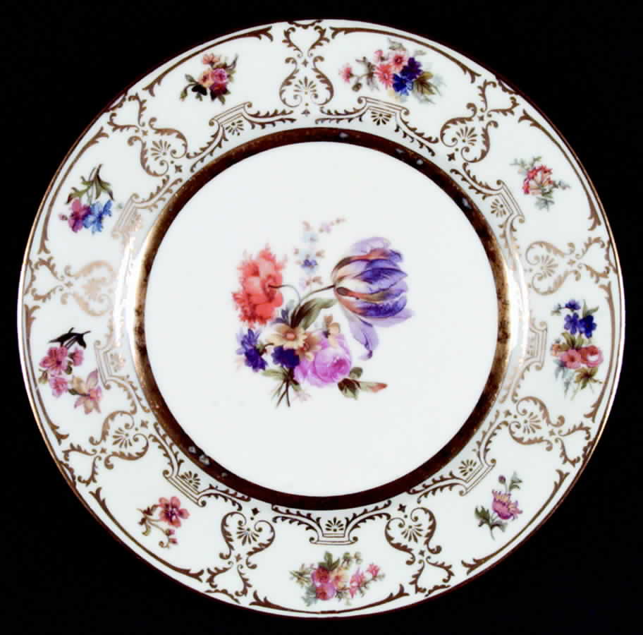 GUE33 Salad Plate by WM Guerin-1