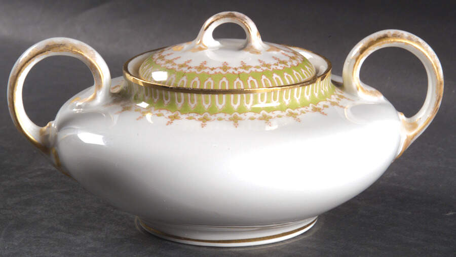 GUE4 Sugar Bowl & Lid by WM Guerin-1