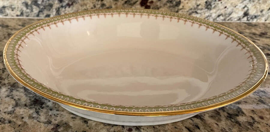 GUE4 9" Round Vegetable Bowl by WM Guerin-1