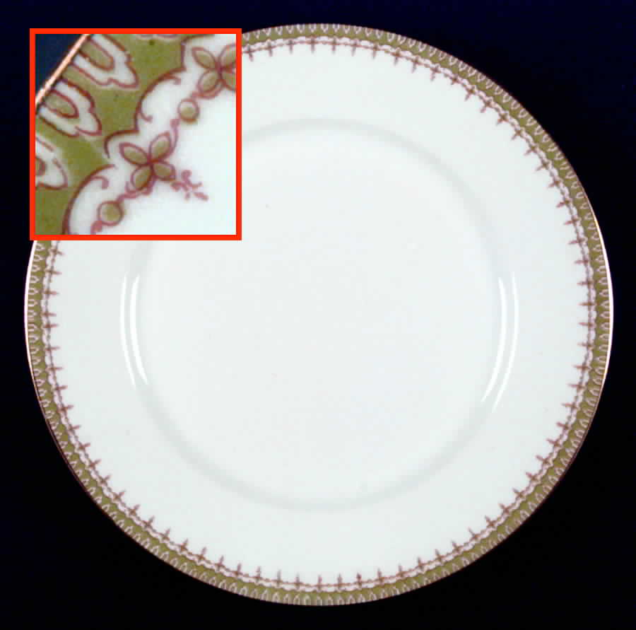 GUE4 Dinner Plate by WM Guerin-1