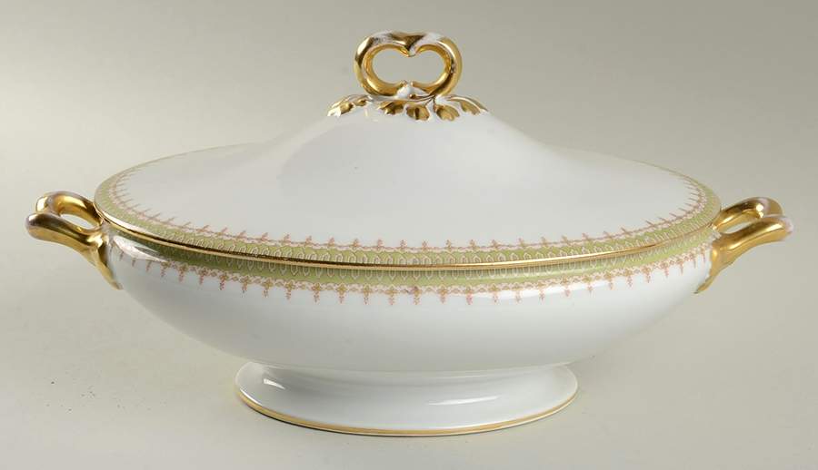 GUE4 Oval Covered Vegetable by WM Guerin-1