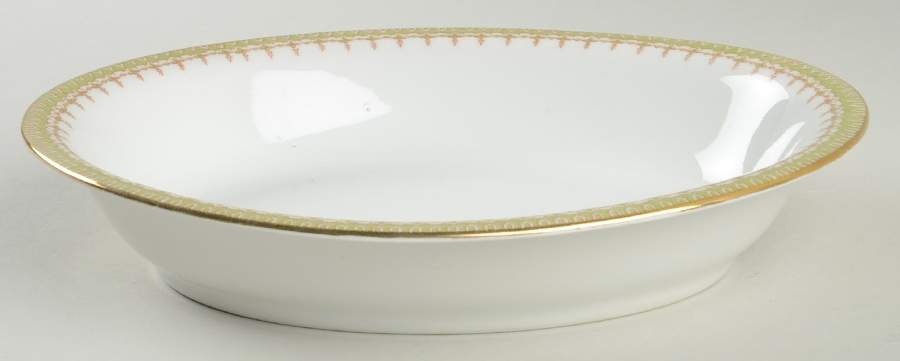 GUE4 9" Oval Vegetable Bowl by WM Guerin-1