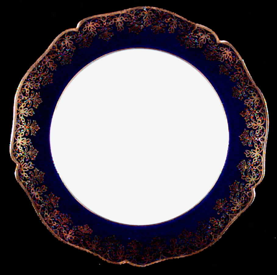 GUE44 Rim Soup Bowl by WM Guerin-1