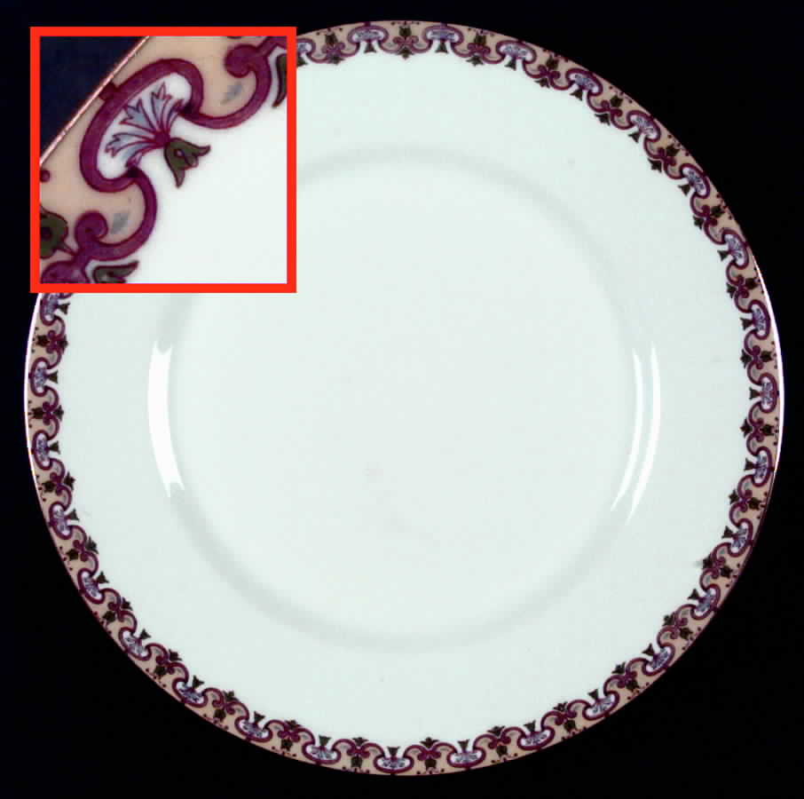 GUE54 Dinner Plate by WM Guerin-1