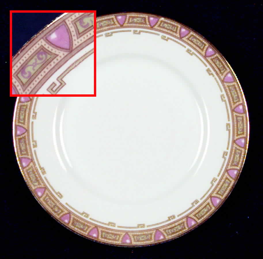 GUE55 Bread & Butter Plate by WM Guerin-1
