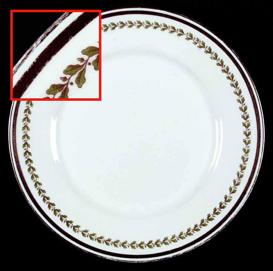 GUE57 Dinner Plate by WM Guerin-1