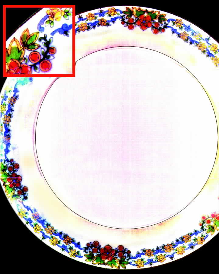 GUE59 Dinner Plate by WM Guerin-1