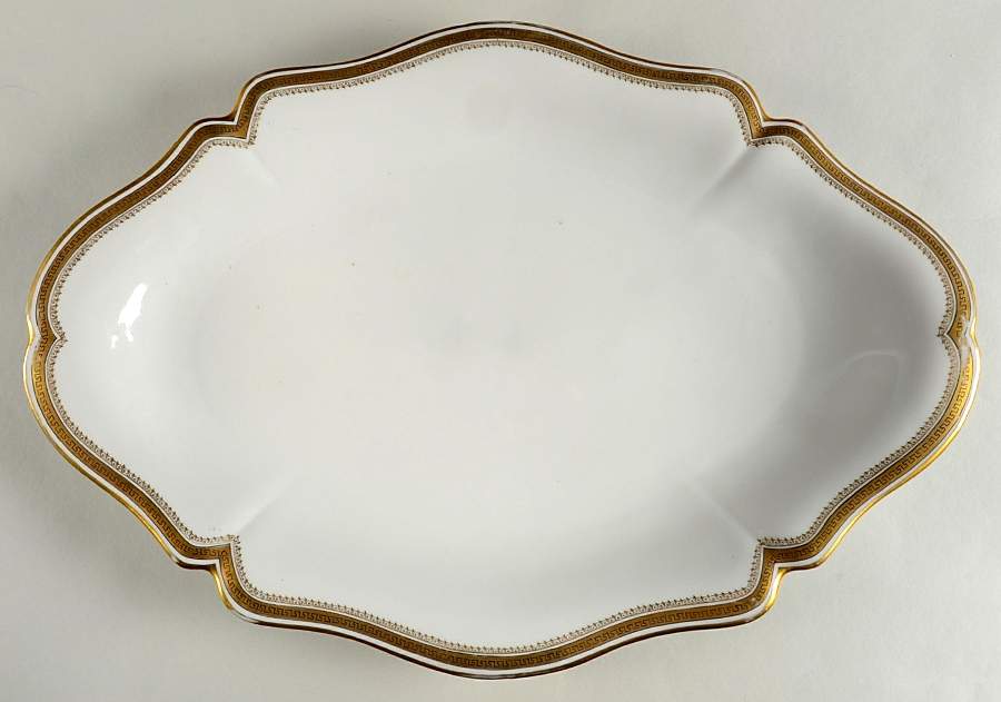 GUE6 20" Oval Serving Platter by WM Guerin-1