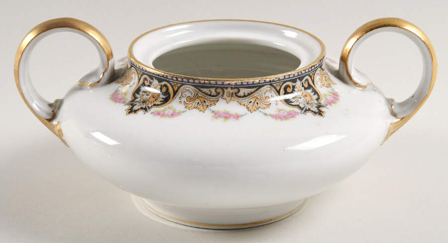 GUE70 Sugar Bowl No Lid by WM Guerin-1