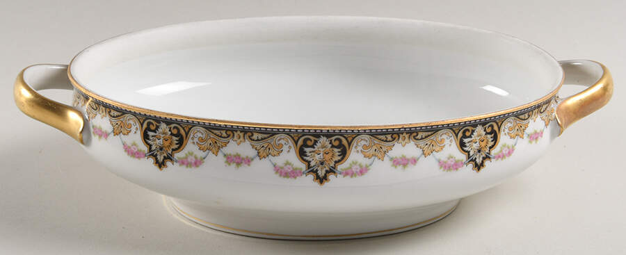 GUE70 Oval Vegetable No Lid by WM Guerin-1