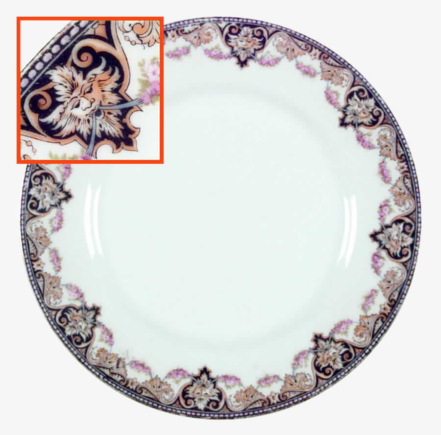 GUE70 Salad Plate by WM Guerin-1
